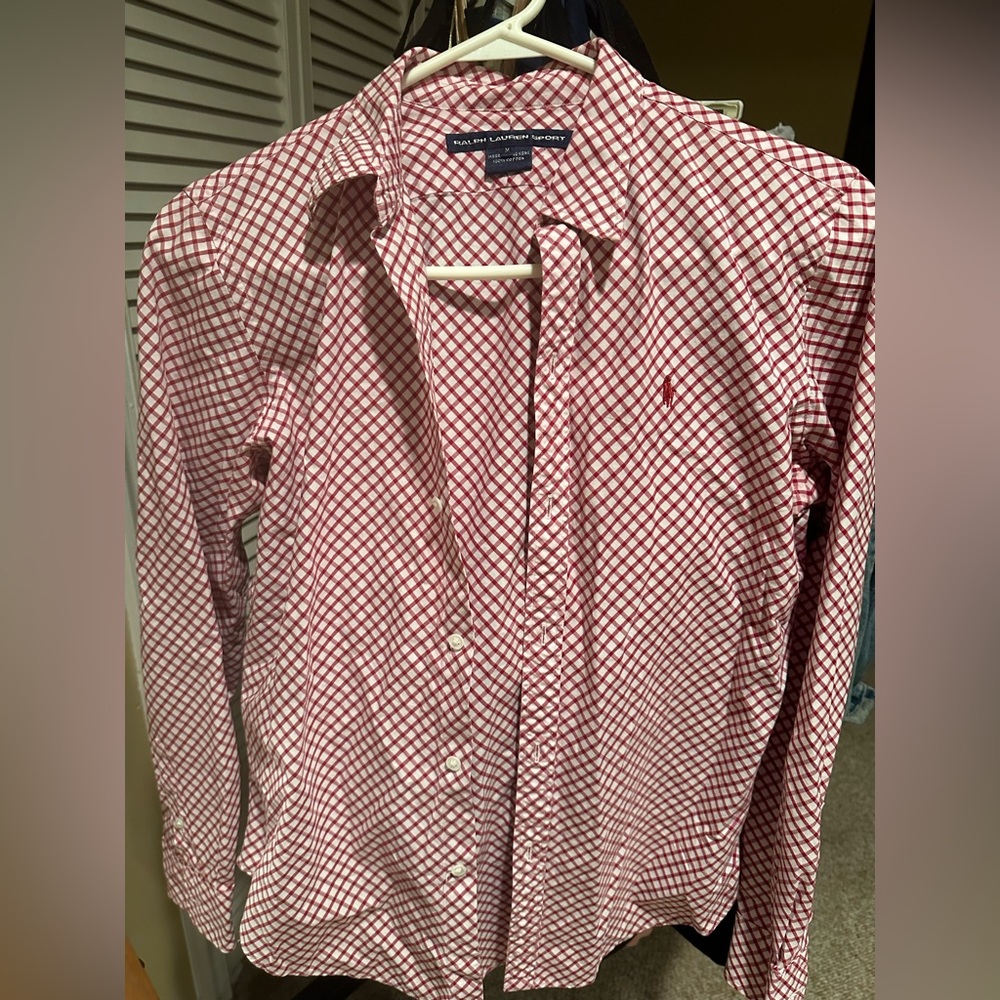 Ralph Lauren print Oxford shirt